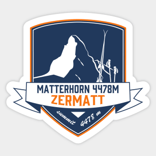 Matterhorn 4478m Sticker